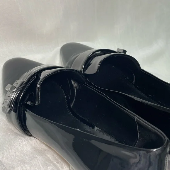 Karl Lagerfeld Paris Nelia Patent Leather Loafers - Picture 9 of 10